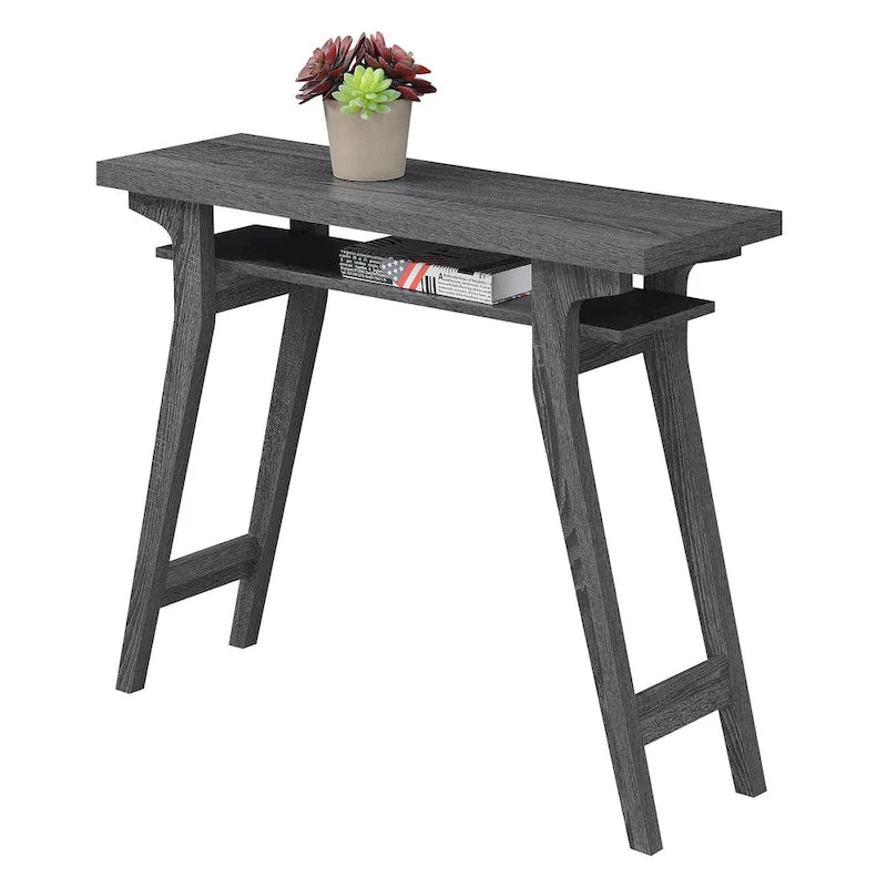 Console Table with Shelf