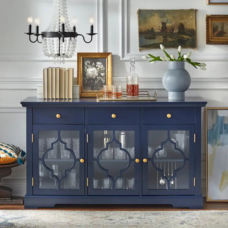 Glass Front Sideboard