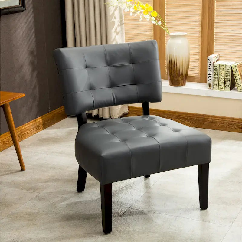Tufted Slipper Oversize Chair
