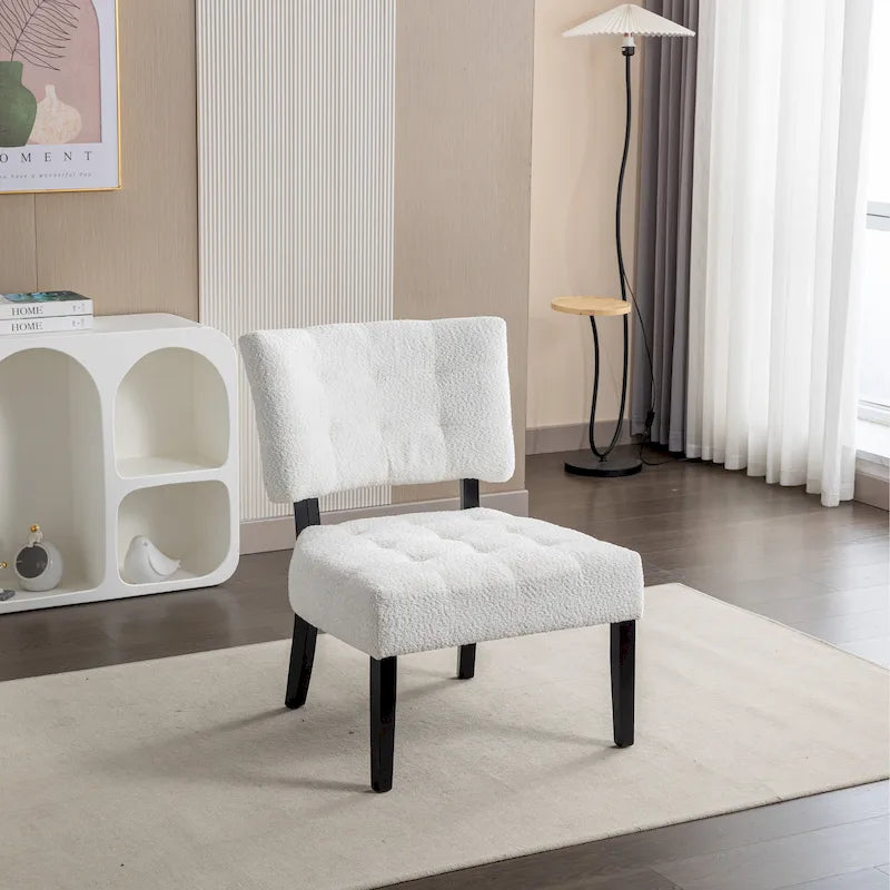 Tufted Slipper Oversize Chair