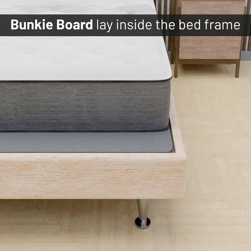 1.5 Split Fully Assembled Bunkie Board for Mattress/Bed Support