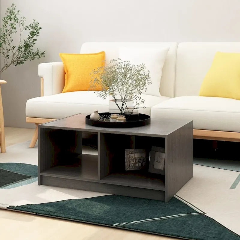 Solid Pinewood Coffee Table 29.5x13.2 Couch End Table Multi Colors - 29.5 x 19.7 x 13.2